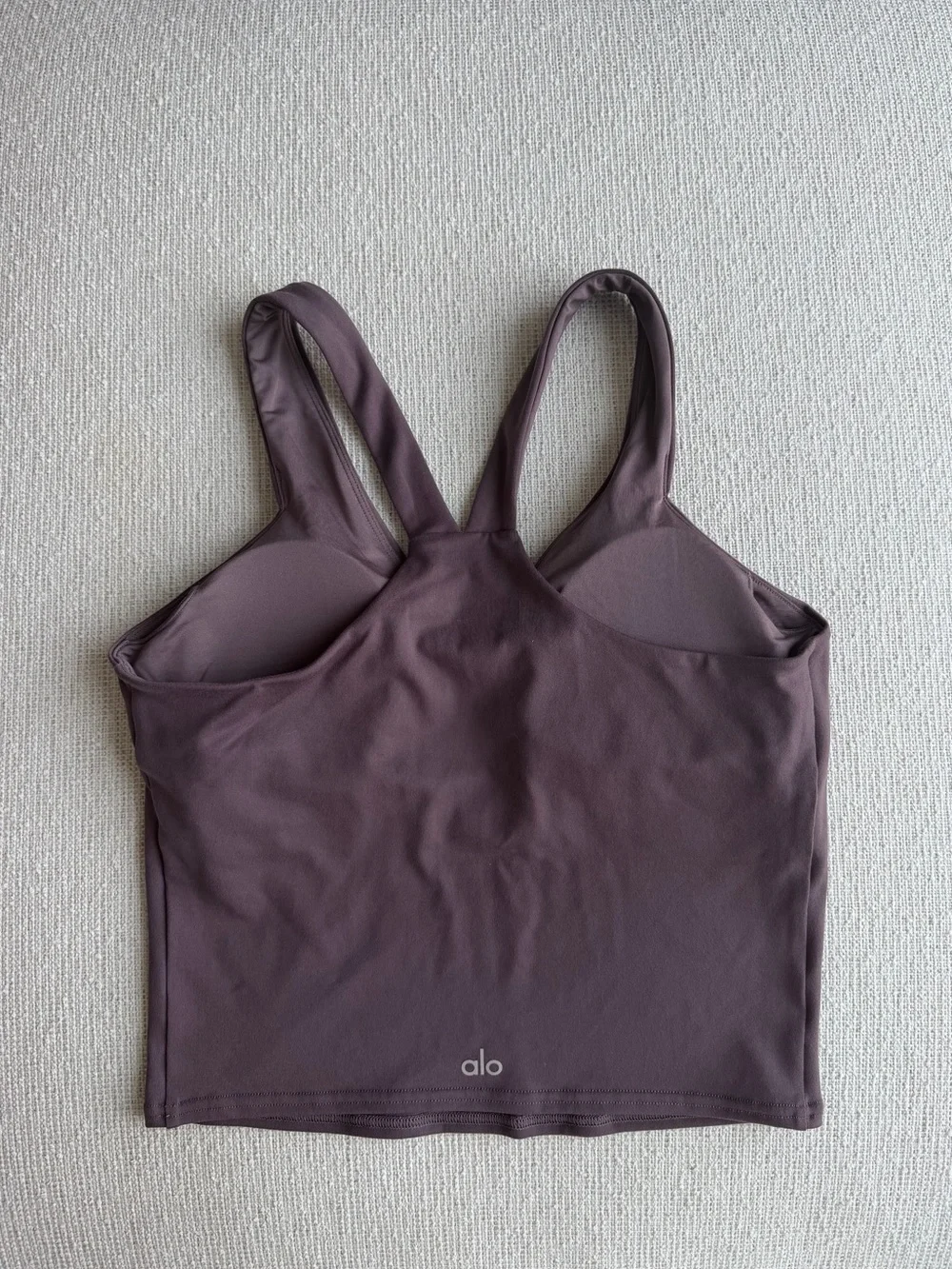 ALO Airbrush Real Bra Tank - Purple
